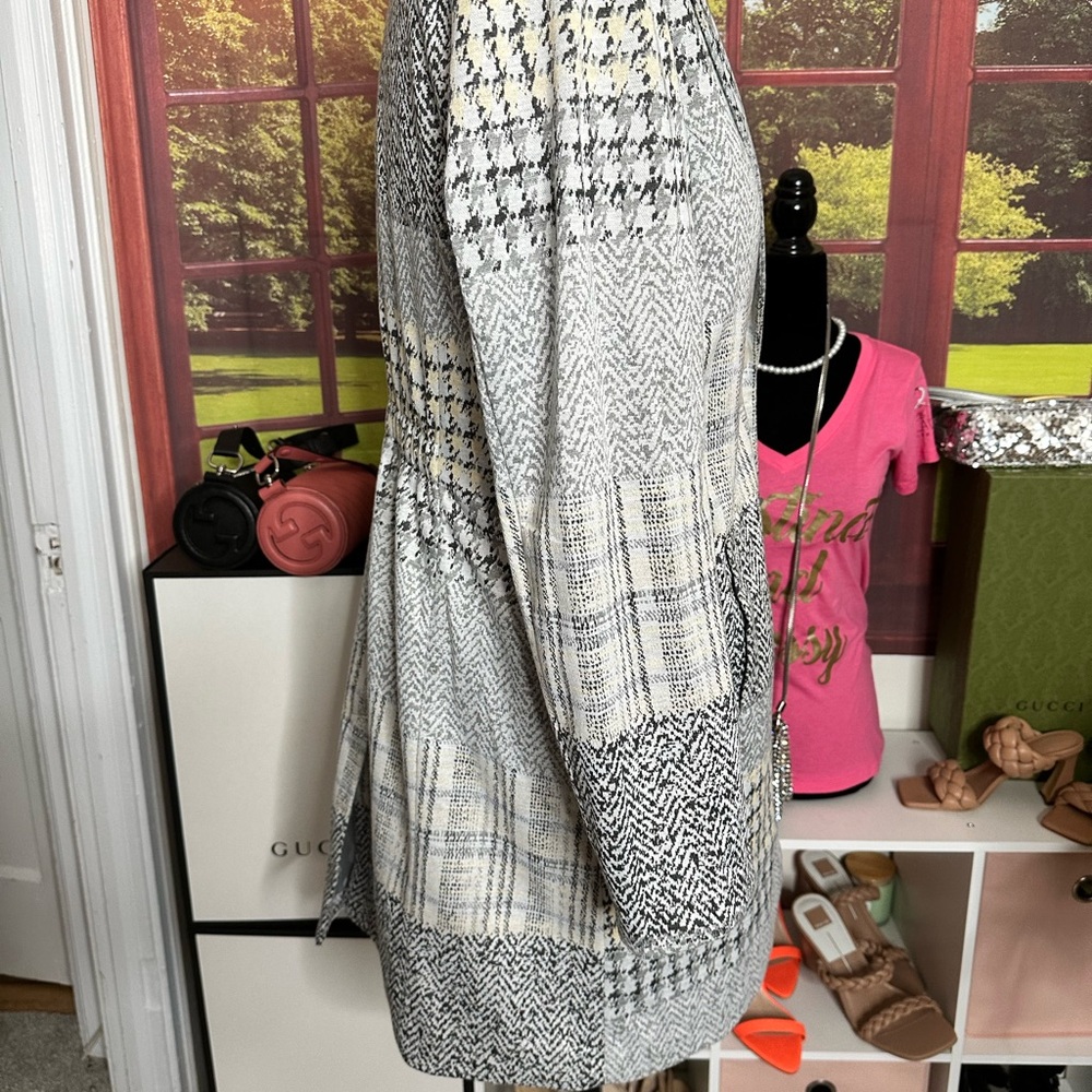 Cato Patchwork Elegant Women's Multi-Patterned Bl… - image 4